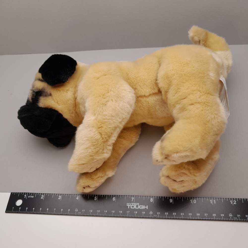 Vintage 2000 Animal Alley Pug Dog Plush 13" Toys R Us Exclusive Stuffed Animal - Picture 10 of 10